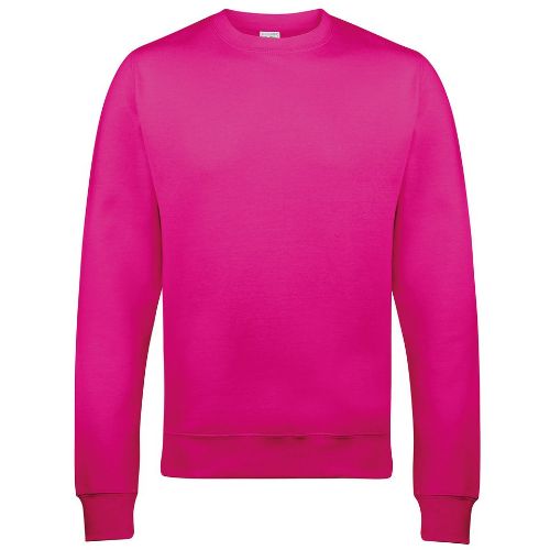 Awdis Just Hoods Awdis Sweatshirt Hot Pink